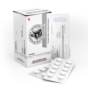 Clenbuterol hydrochloride (Clen) in USA: low prices for Magnum Clen-40 in USA